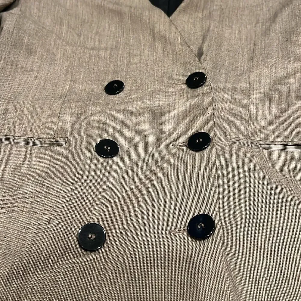 CHRISTIAN DIOR SEPARATES Blazer Size: L | US 10 made in USA in GUC shoulder pads